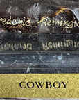Frederic Remington Cowboy Bronze Statue Sculpture Country Western Art 17" x 21"