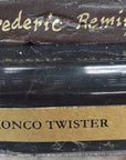 BRONCO TWISTER Frederic Remington Cowboy Bronze Statue Sculpture Western 10" x 10"