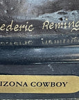 RANGER by Frederic Remington Cowboy on Horseback Bronze Sculpture Statue Country Western Art 9" x 8"