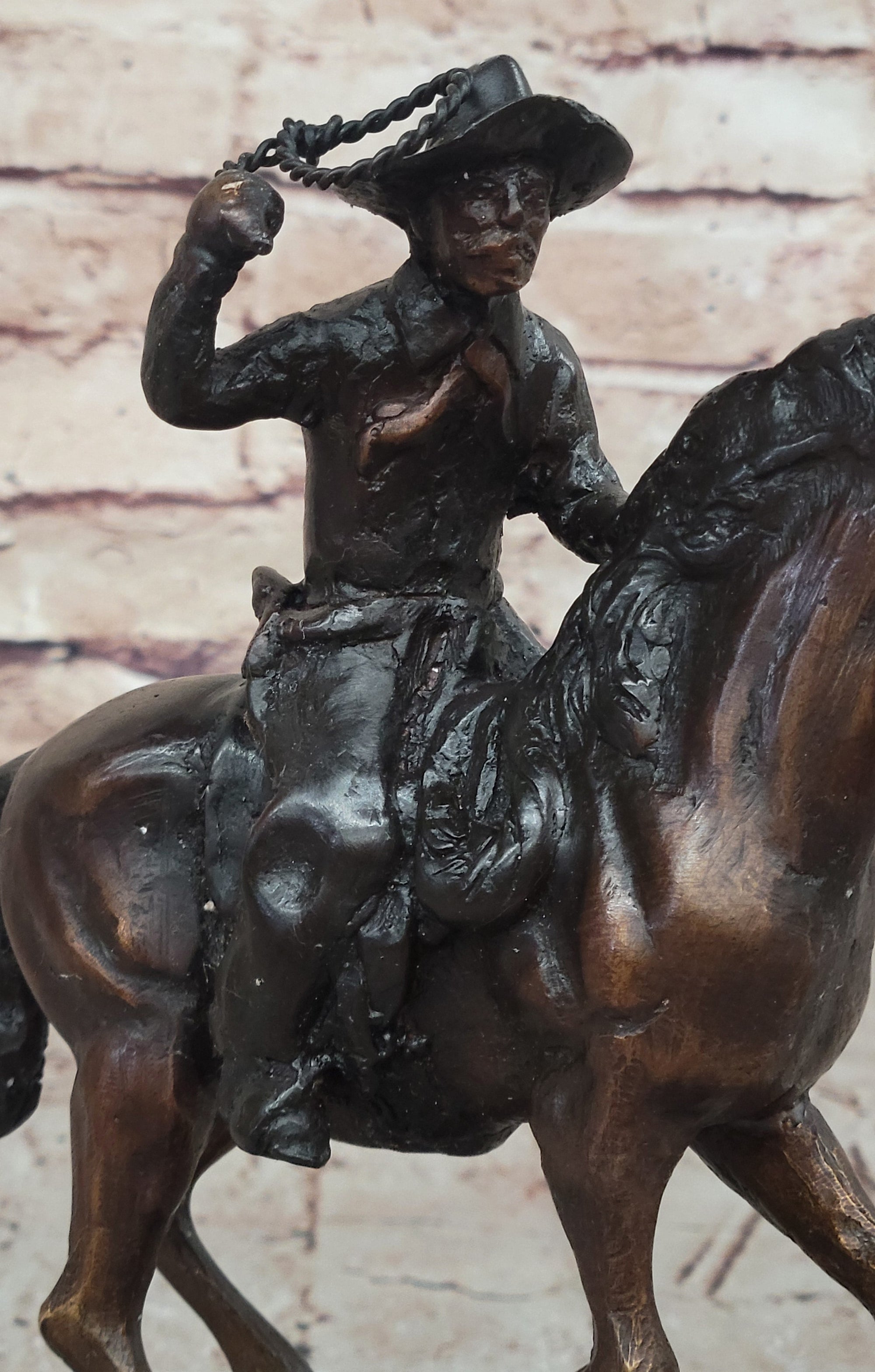 Ranger by Frederic Remington - Bronze Sculpture Statue Western Cowboy
