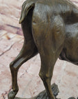 Milo “Stag by Lecourtier” Reproduction – Majestic Deer Bronze Sculpture