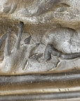 Native American Indian Warrior Hunter on Horseback - Bronze Sculpture by Mario Nick