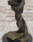 Abstract Bull Monument Sculpture Statue Original Art Bronze Sculpture Western Decor
