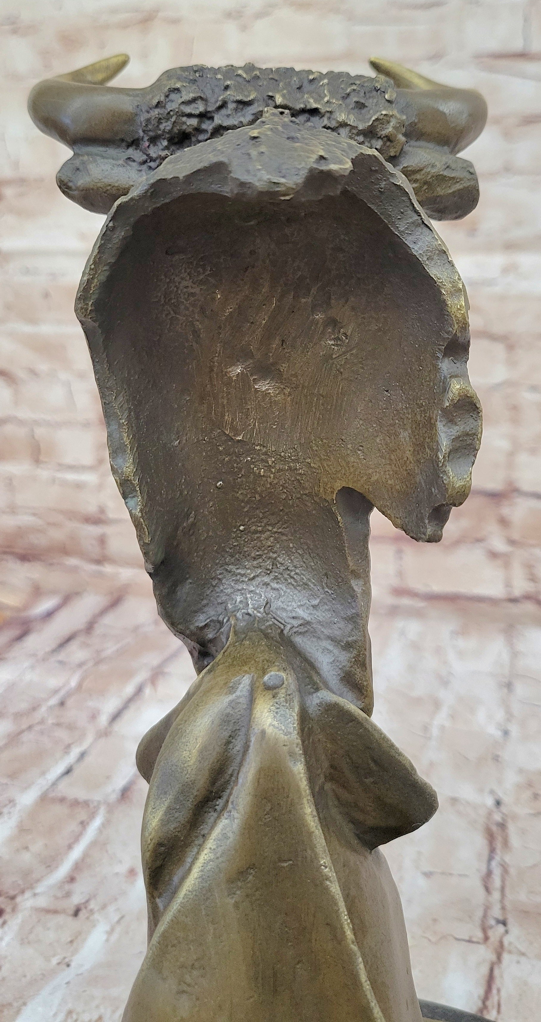 Abstract Bull Monument Sculpture Statue Original Art Bronze Sculpture Western Decor
