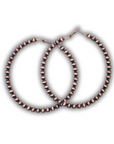 Rue Hoop Fashion Earrings - Copper