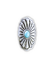 Sage Blossom Cuff Fashion Ring
