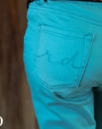 *YOUTH* SIGNATURE TROUSER- AQUA