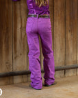 *YOUTH* SIGNATURE TROUSER- POPPY PURPLE