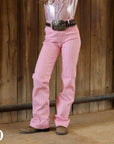 *YOUTH* SIGNATURE TROUSER - LIGHT PINK WITH CRYSTALS