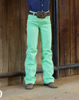 *YOUTH* SIGNATURE TROUSER - LIME GREEN
