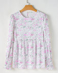Amari Shirred Balloon Sleeve Blouse
