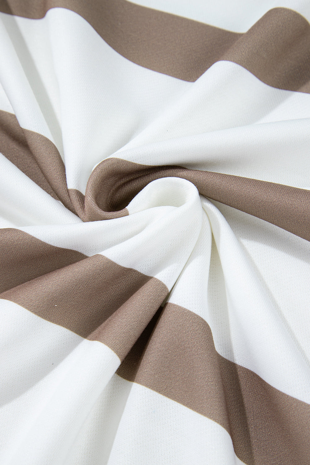 Stripe Drop Shoulder Top and Jogger Pants Set