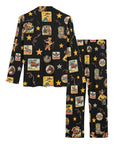 Vintage Cowgirl Collage Western Pajama Set