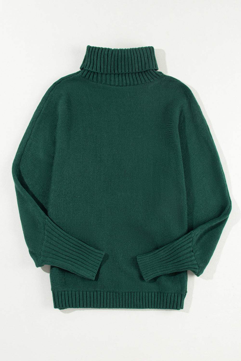 Merry Embroidered Turtleneck Sweater