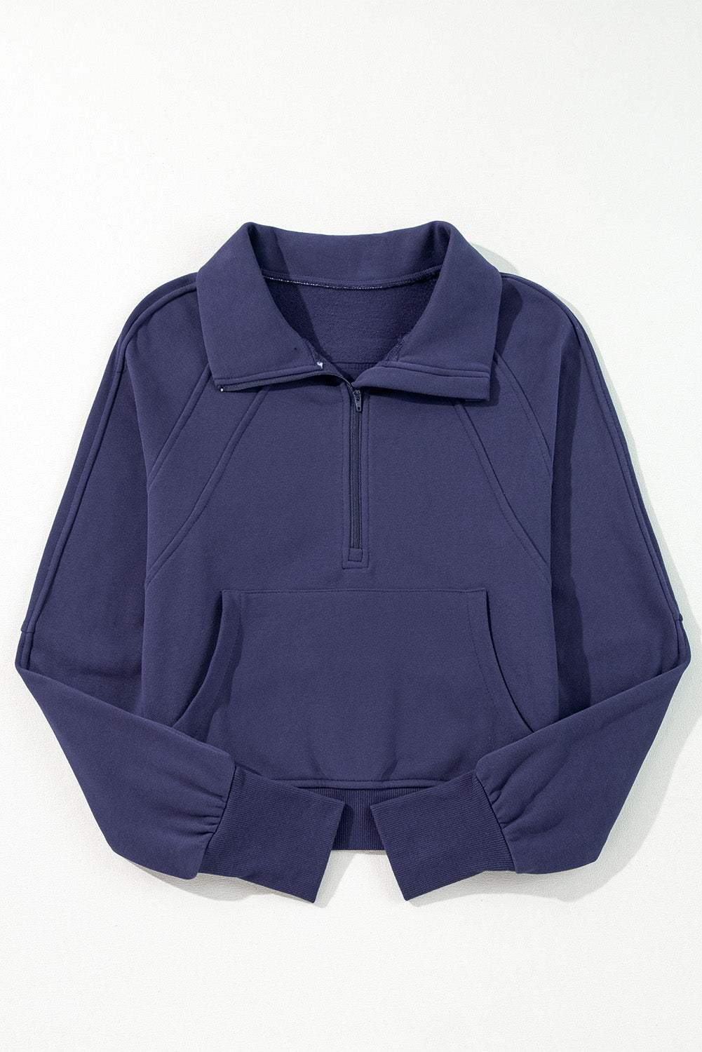 Fleece Lined Zip-Up Sweatshirt