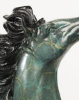 Arabian Horses Galloping Western Equestrian Art Bronze Limited Edtion Sculpture