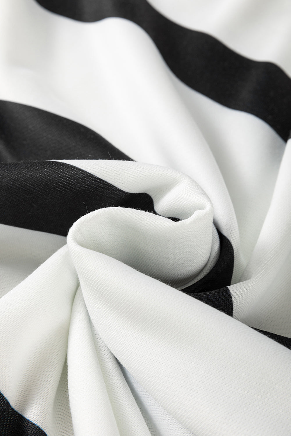 Stripe Drop Shoulder Top and Jogger Pants Set