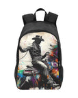 Watercolor Cowboy Backpack