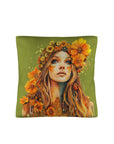 Boho Girl Pillow Case Made in America