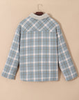 Madison Cuffs Patchwork Plaid Shirt