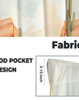 Watercolor Desert Curtains 28"x40" (2-Piece) Made in America