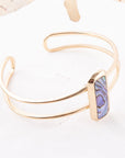 Abalone Slab Cuff Bracelet