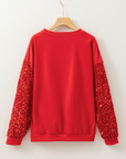 Zaniyah Long Sleeve Christmas Sweatshirt