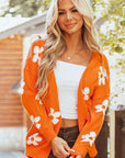 Olivia Open Front Loose Cardigan