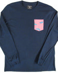 Flying R Ranchwear - Novelty Print - Long Sleeve - Pocket T-shirt - Made in USA