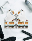 Aztec Blanket Print Sports Bra