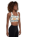 Aztec Blanket Print Sports Bra