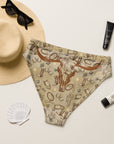 Yeehaw Vintage Western Bikini Bottom