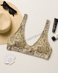 Yeehaw Vintage Western Bikini Top