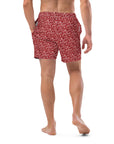 Yeehaw Red Bandana Men's Swim Trunks