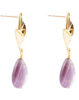 Amethyst Petals Earrings
