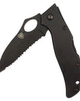 Ariat Serrated Edge Black Folding Knife