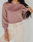 The Team Roper Sweatshirt in Mauve