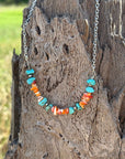 Authentic Spiny Oyster Chip Bead Necklace