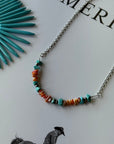Authentic Spiny Oyster Chip Bead Necklace