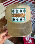 Aztec Rodeo Patch Trucker Hat