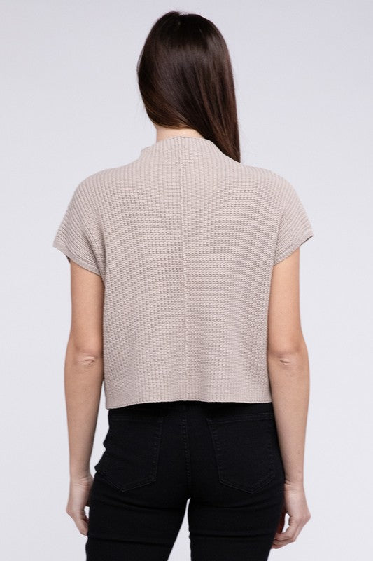 The Carlie Short Sleeve Sweater