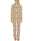 Longhorn Cactus Women's Western Pajama Set