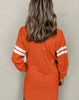 Jennifer Varsity Sweatshirt Dress