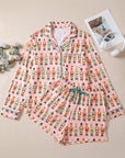 Christmas Nutcracker Top and Shorts Pajama Set