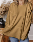 Ava Drop Shoulder Baggy Sweatshirt