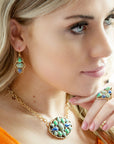 Blue Hues Multi Stone Earring
