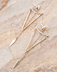 Bronze All Arrows Earrings