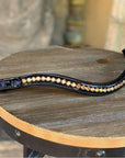 Halter Ego® Crystal Patent Browband - Hello Sunshine