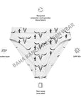 Yeehaw Bullhead Cactus Bikini Bottom