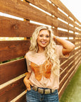 Butterfly Bolt Leopard Graphic Tee